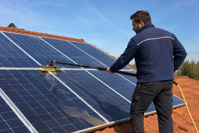 Nettoyage et entretien de panneaux solaires à Sales